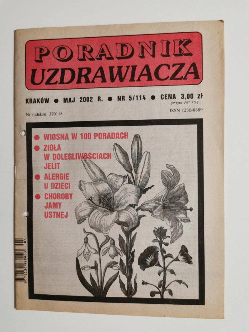 PORADNIK UZDRAWIACZA NR 5/114 MAJ 2002 r.