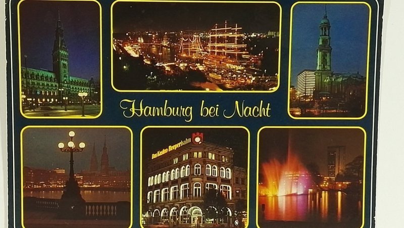 HAMBURG BEI NACHT