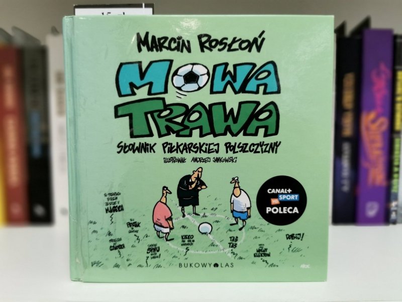 MOWA TRAWA. SŁOWNIK PIŁKARSKIEJ POLSZCZYZNY - Marcin Rosłoń