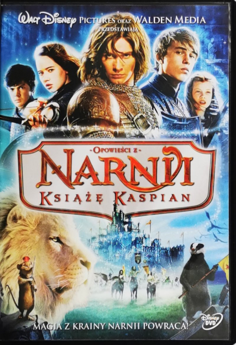 DVD. OPOWIEŚCI Z NARNII. KSIĄŻĘ KASPIAN