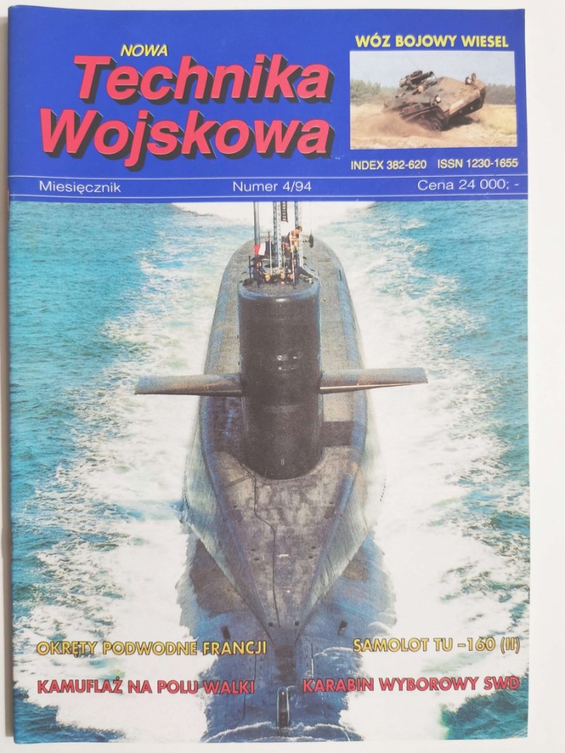 NOWA TECHNIKA WOJSKOWA. 4/94