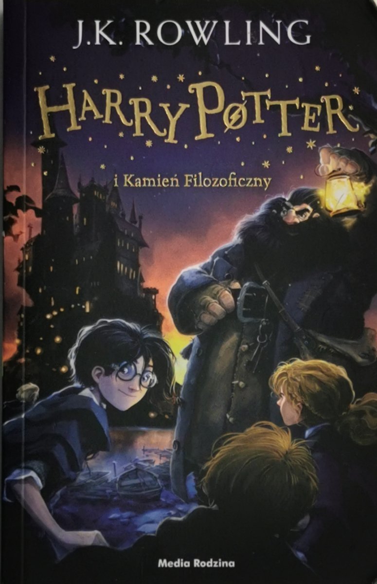 HARRY POTTER I KAMIEŃ FILOZOFICZNY - J. K. Rowling