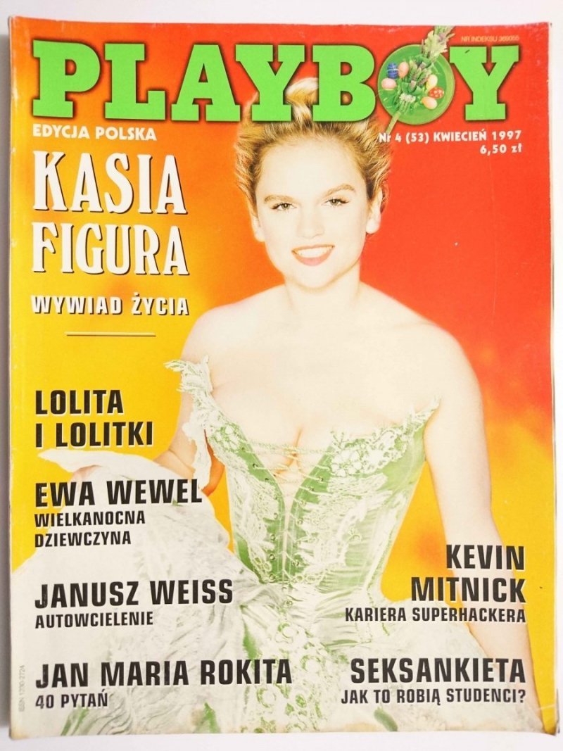 PLAYBOY 4/1997 - KASIA FIGURA