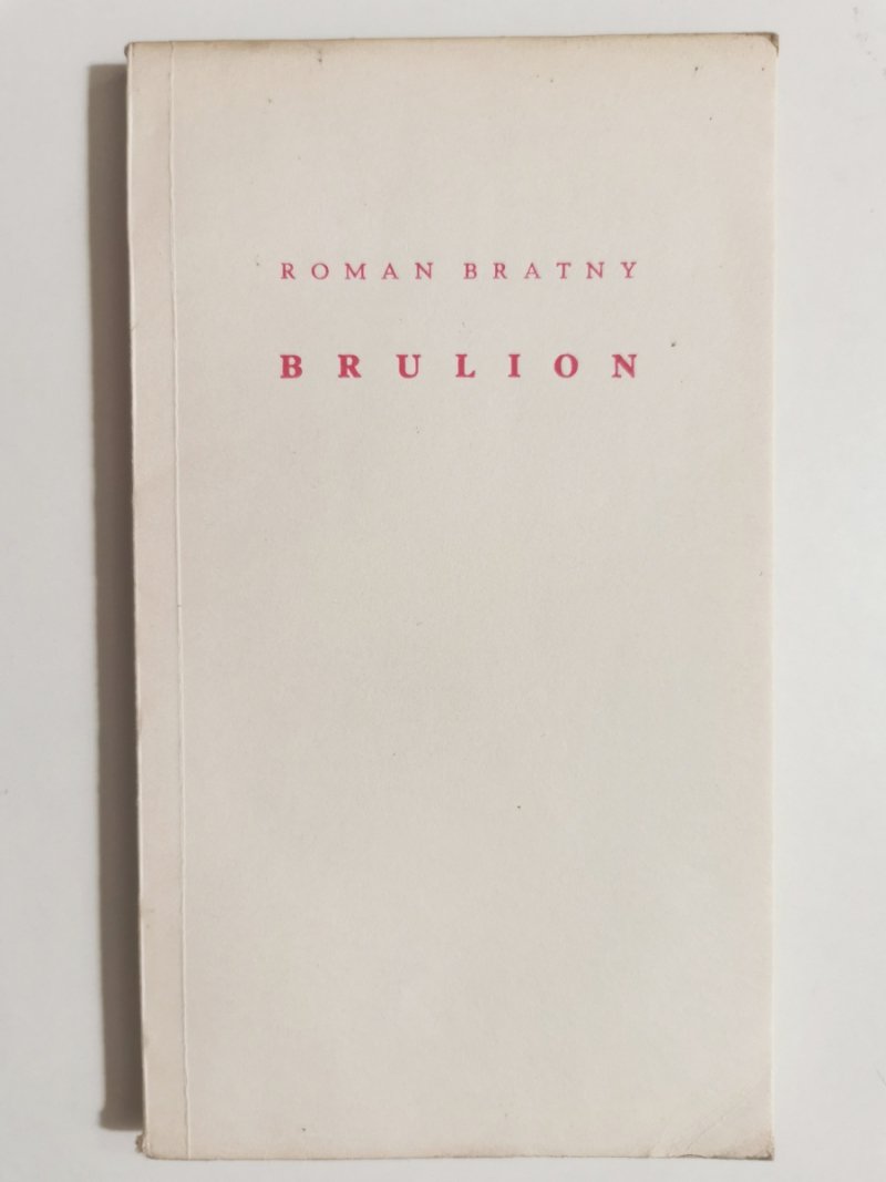 BRULION - Roman Bratny