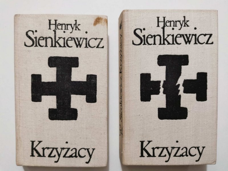 KRZYŻACY TOMY 1-4 - Henryk Sienkiewicz 1973