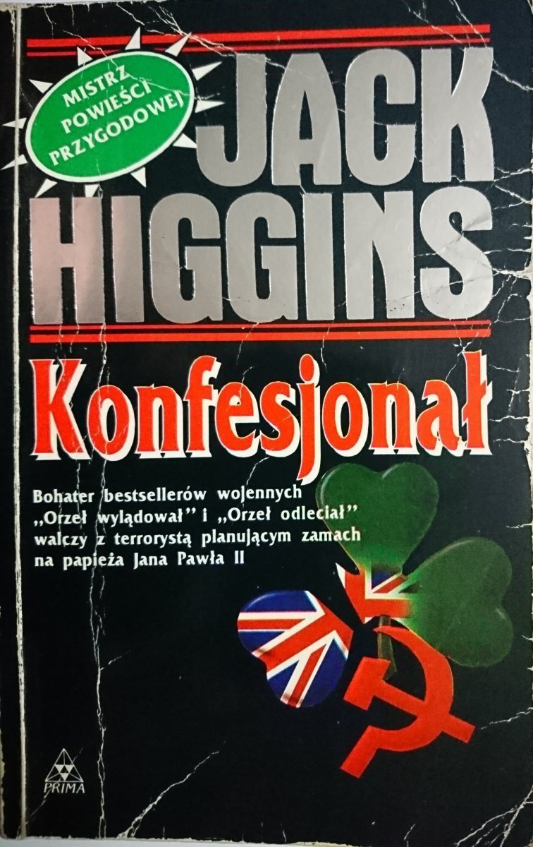 KONFESJONAŁ - Jack Higgins 1993