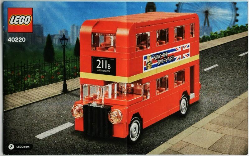 INSTRUKCJA.  LEGO 40220  