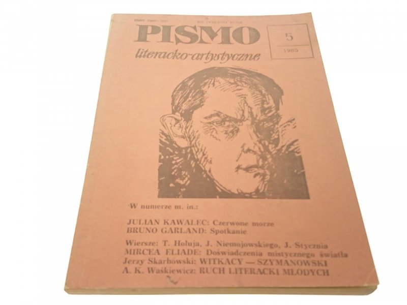 PISMO LITERACKO-ARTYSTYCZNE 5 1985