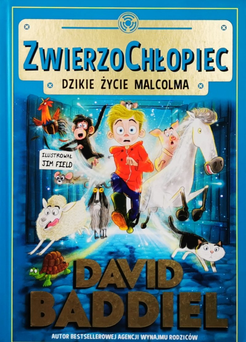 ZWIERZOCHŁOPIEC DZIKIE ŻYCIE MALCOLMA - David Baddiel