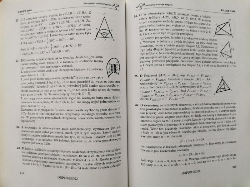 MATEMATYKA Z WESOŁYM KANGUREM 2007