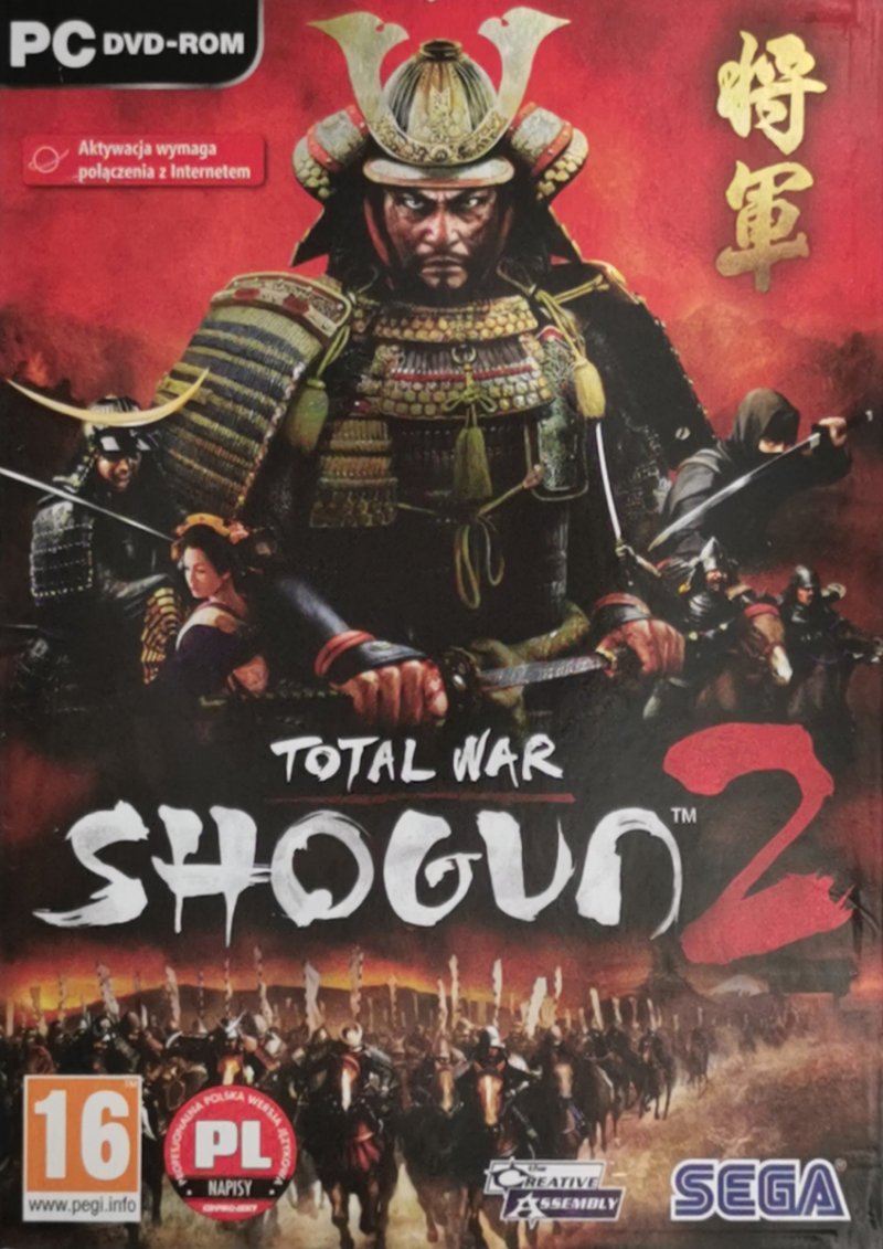 DVD. TOTAL WAR SHOGUN 2