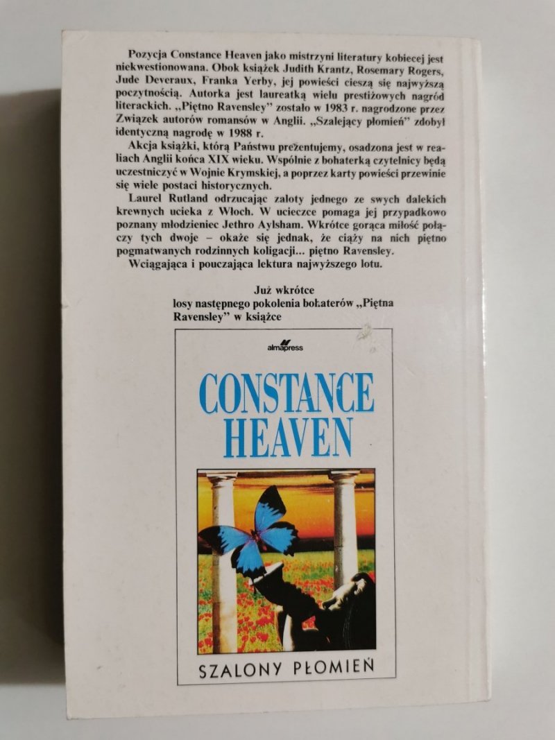 PIĘTNO RAVENSLEY - Contance Heaven 