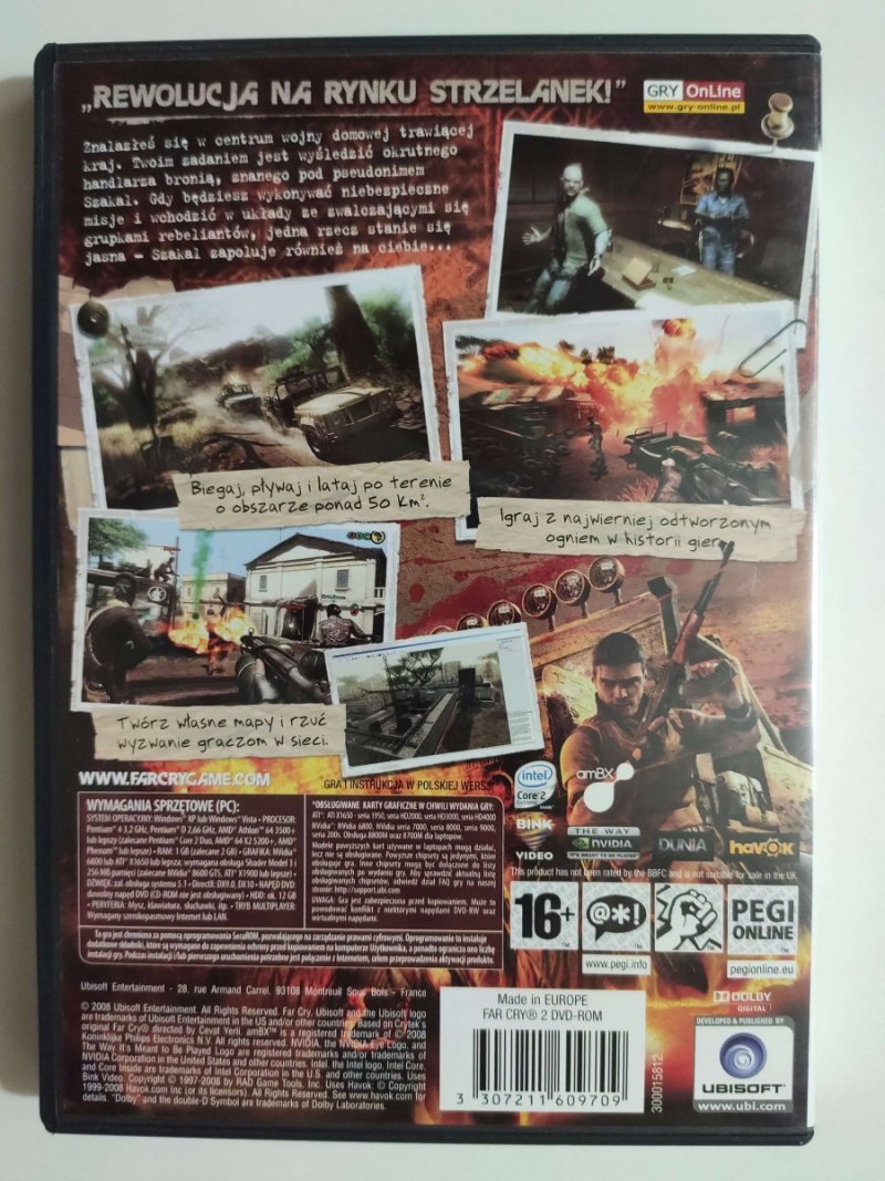 DVD. FARCRY 2 