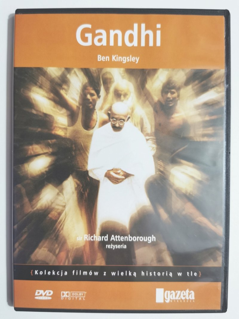 DVD. GANDHI. BEN KINGSLEY