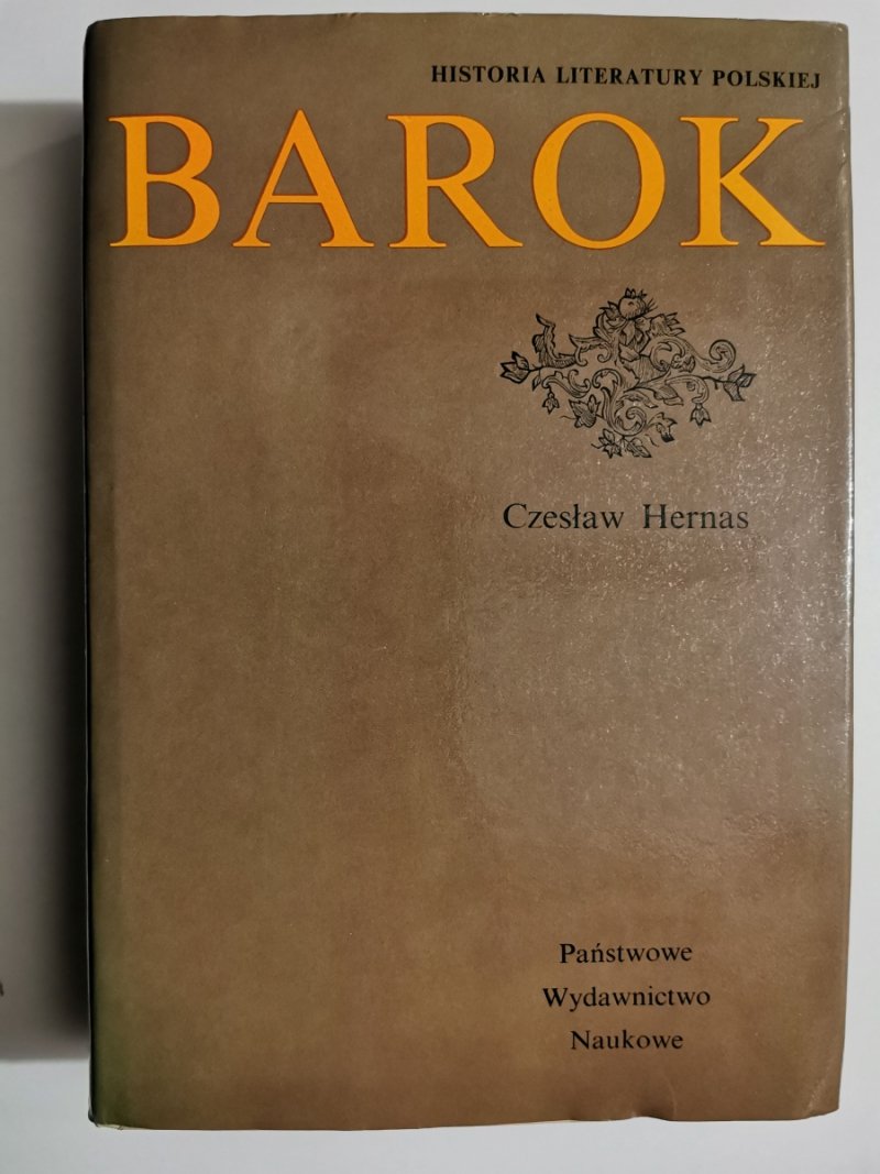 BAROK. HISTORIA LITERATURY POLSKIEJ - Czesław Hernas