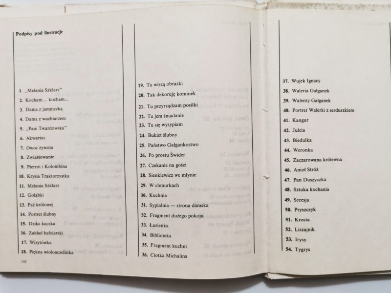 HAFTOWANE GAŁGANY - Krystyna Sienkiewicz 1988