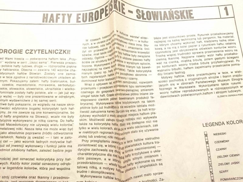 HAFTY EUROPEJSKIE – SŁOWIAŃSKIE 