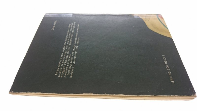 MAŁY ATLAS ANATOMICZNY - Witold Sylwanowicz 1984