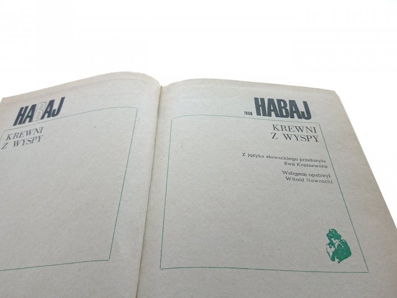 KREWNI Z WYSPY - Ivan Habaj 1983
