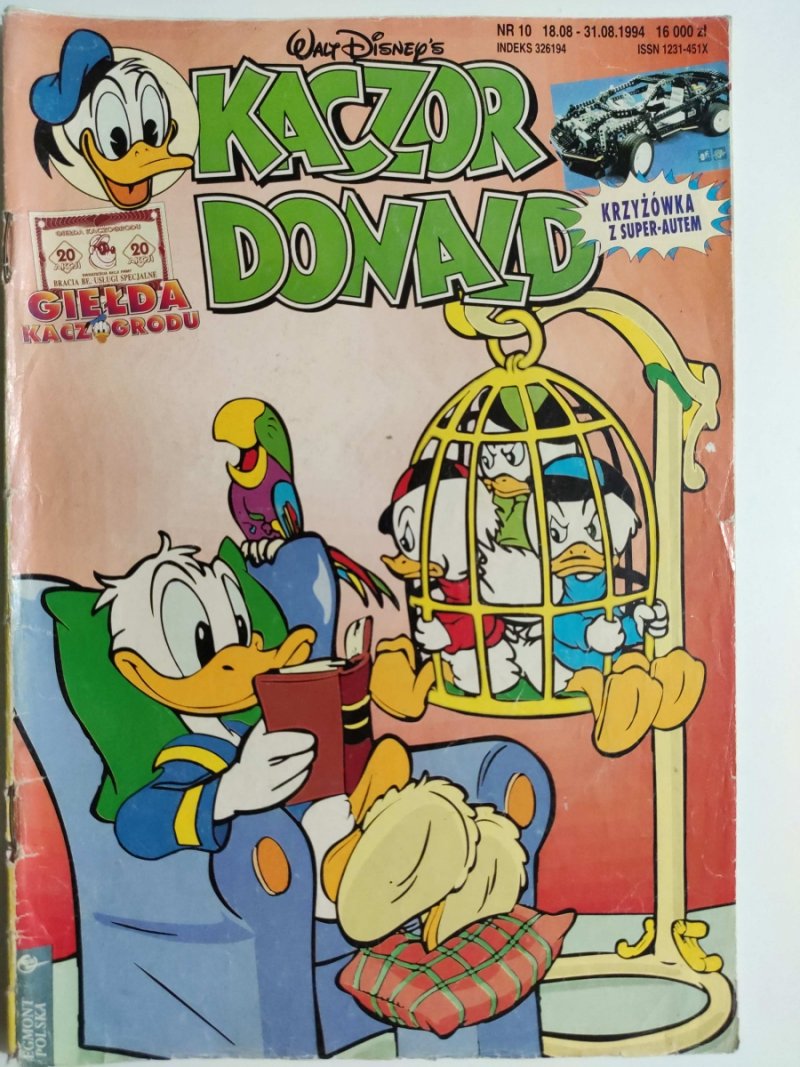 KACZOR DONALD NR 10/1994 – BEZ DODATKÓW