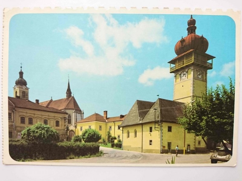 IDYLLIC RENAISSANCE MONUMENT AT SPIŚSKE VLACHY IN SLOVAKIA