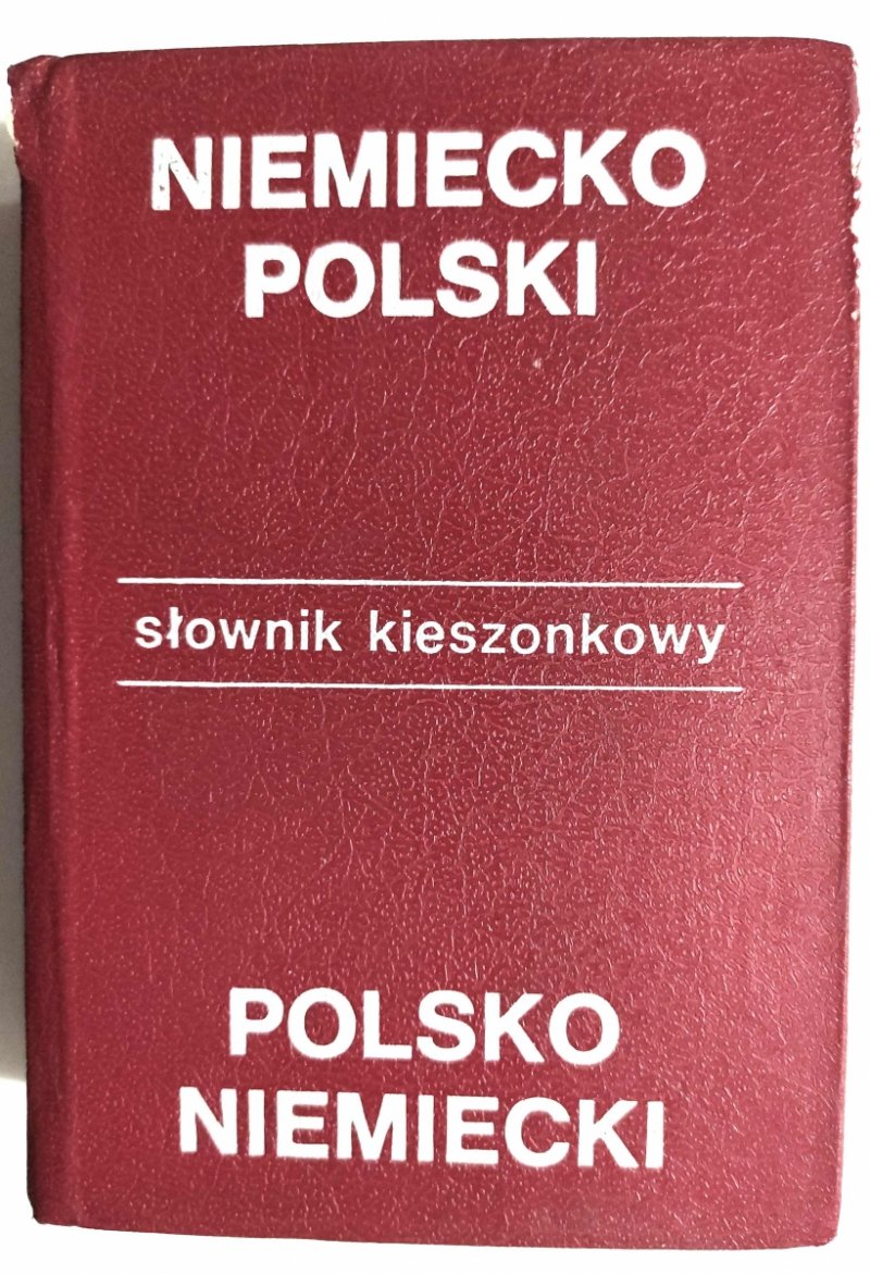 SŁOWNIK KIESZONKOWY NIEMIECKO-POLSKI POLSKO-NIEMIECKI - Stanisław Schimitzek