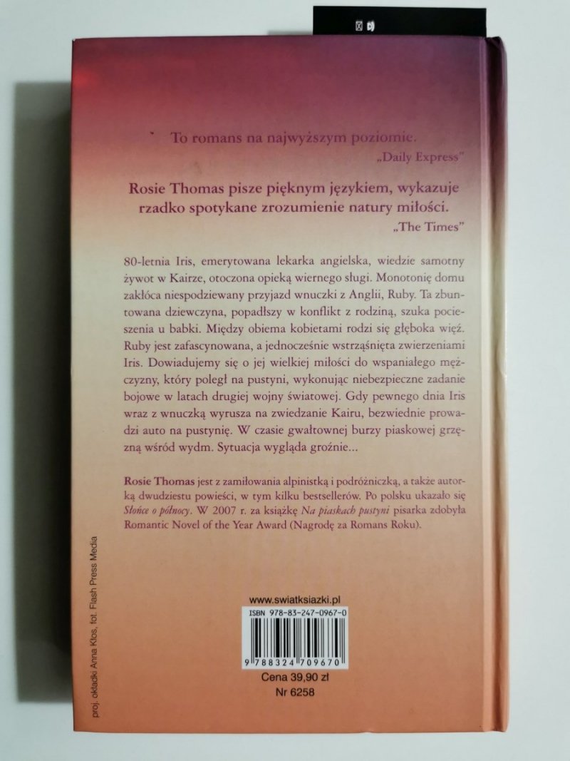 NA PIASKACH PUSTYNI - Rosie Thomas 