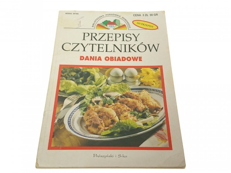 PRZEPISY CZYTELNIKÓW. DANIA OBIADOWE 2000