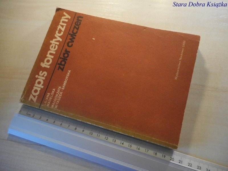 ZAPIS FONETYCZNY. ZBIÓR ĆWICZEŃ - Madelska 1988