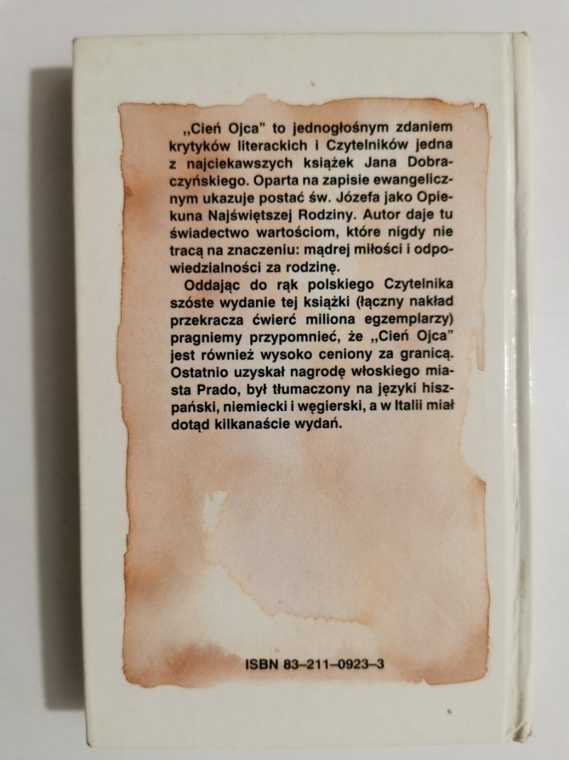 CIEŃ OJCA - Jan Dobraczyński 1997