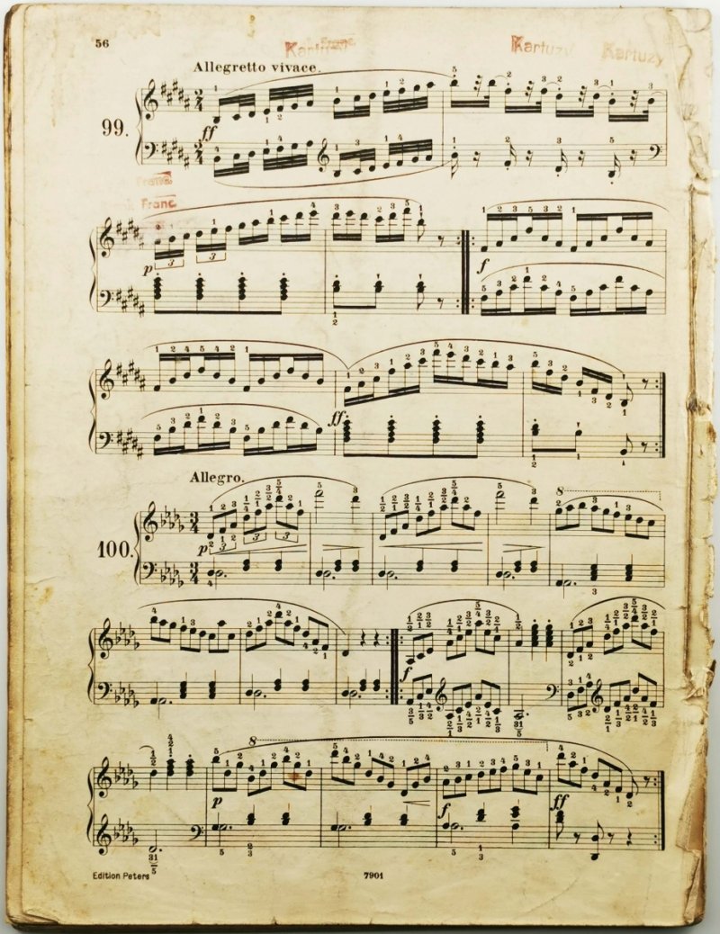 ERSTER LEHRMEISTER - Carl Czerny