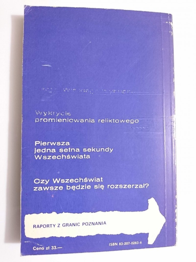 PIERWSZE TRZY MINUTY - Steven Weinberg 1980