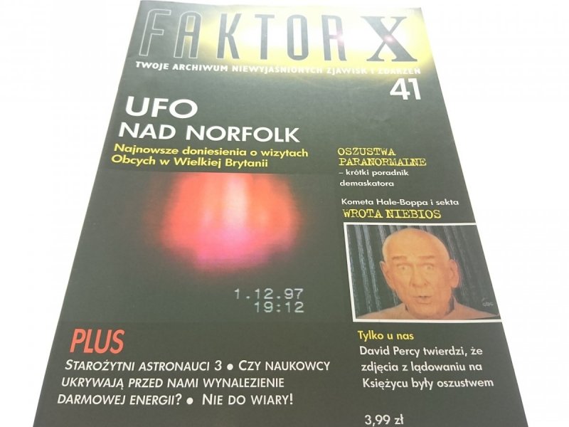 FAKTOR X 41 UFO NAD NORFOLK (2000)