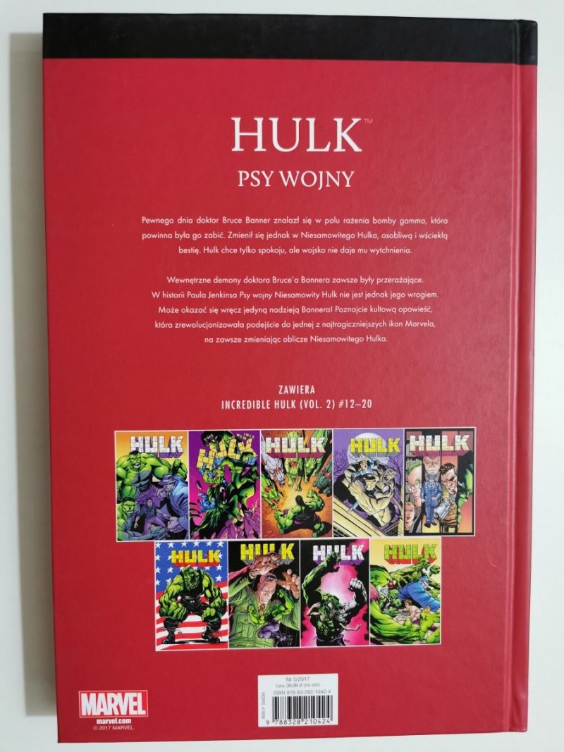 SUPERBOHATEROWIE MARVELA TOM 5 HULK 