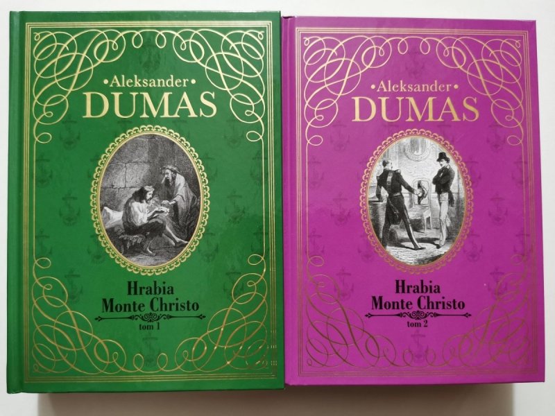 HRABIA MONTE CHRISTO tom 1 i 2 - Aleksander Dumas 