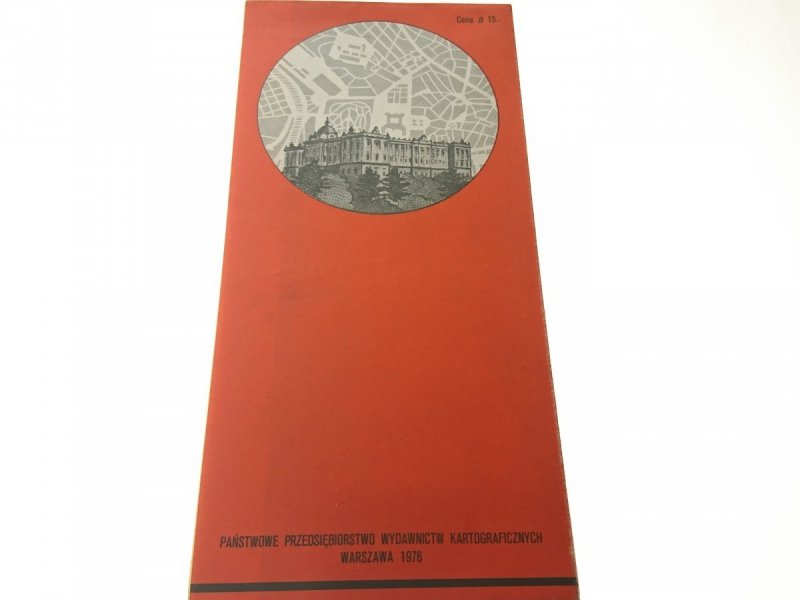 HISZPANIA PORTUGALIA. MAPA PRZEGLĄDOWA EUROPY 1976