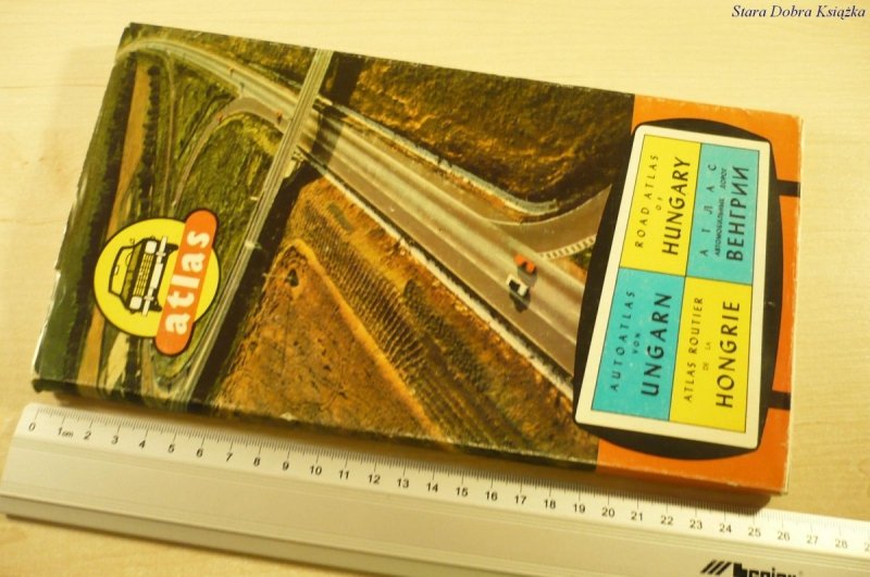 ROAD ATLAS OF HUNGARY 1: 360 000 1979/1980