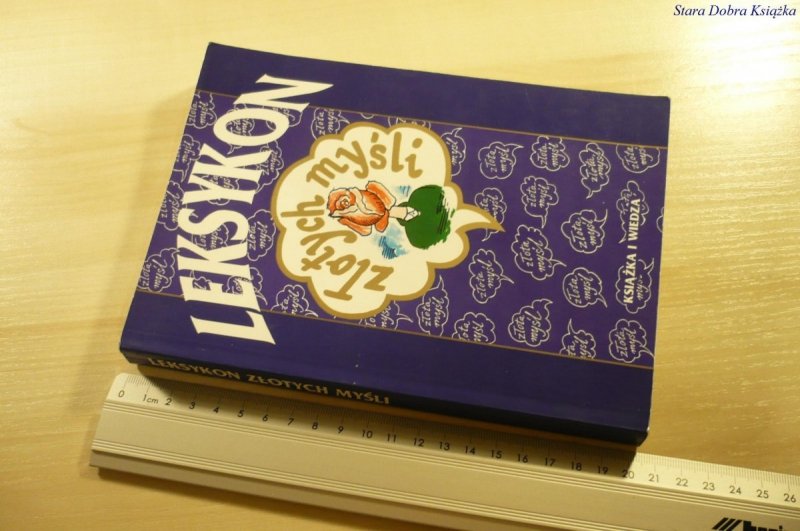 LEKSYKON ZŁOTYCH MYŚLI - Krzysztof Nowak (1996)