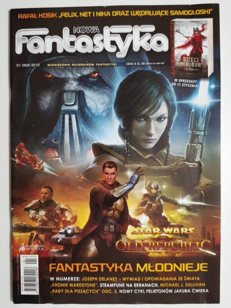 NOWA FANTASTYKA NR 01 (352) 2012