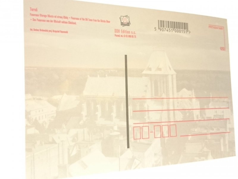 TORUŃ PANORAMA STAREGO MIASTA OD STRONY WISŁY