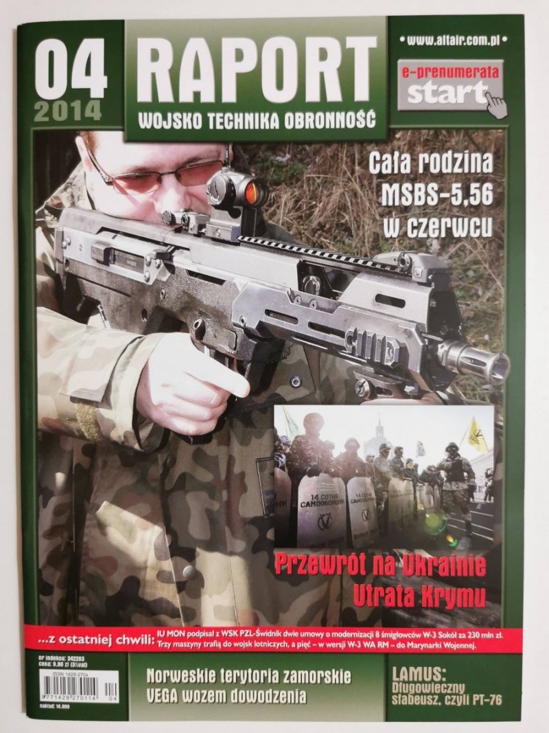 RAPORT NR 04/2014 PRZEWRÓT NA UKRAINIE UTRATA KRYMU