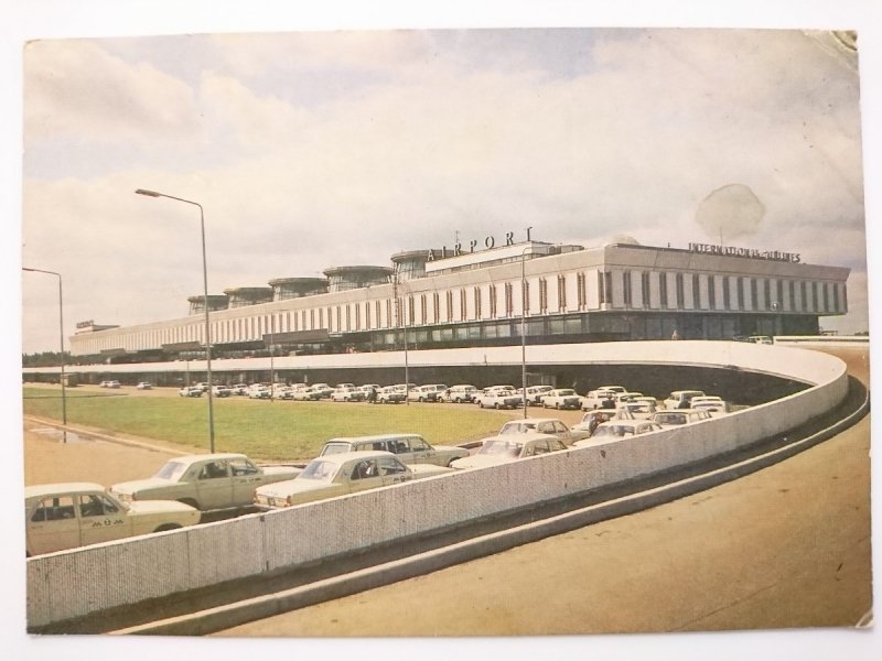 LENINGRAD. THE PULKOVO AIRPORT 1973