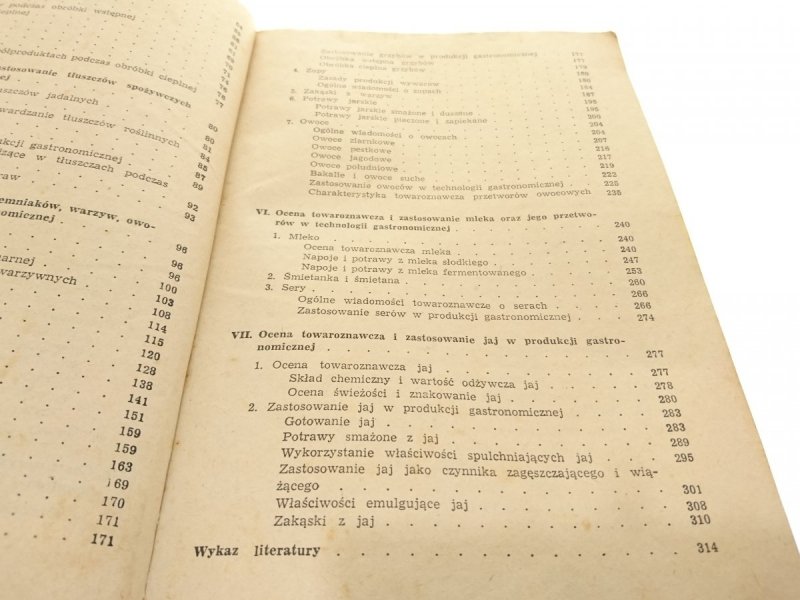 TECHNOLOGIA GASTRONOMICZNA Z TOWAROZNAWSTWEM CZ. 1