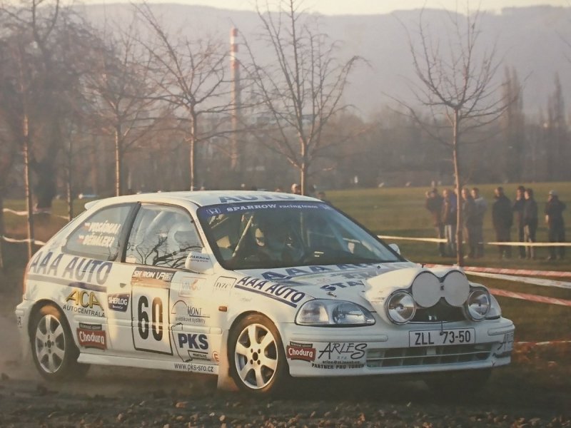 RAJD WRC 2005 ZDJĘCIE NUMER #300 HONDA CIVIC