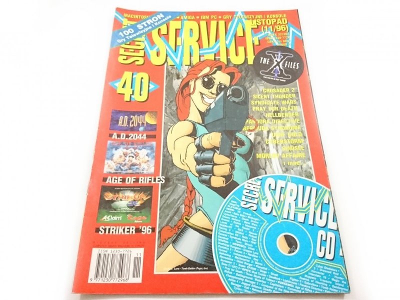 SECRET SERVICE NR 40 LISTOPAD (11/96)