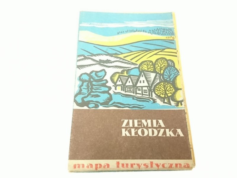 ZIEMIA KŁODZKA. MAPA TURYSTYCZNA 1:90 000 (1977)