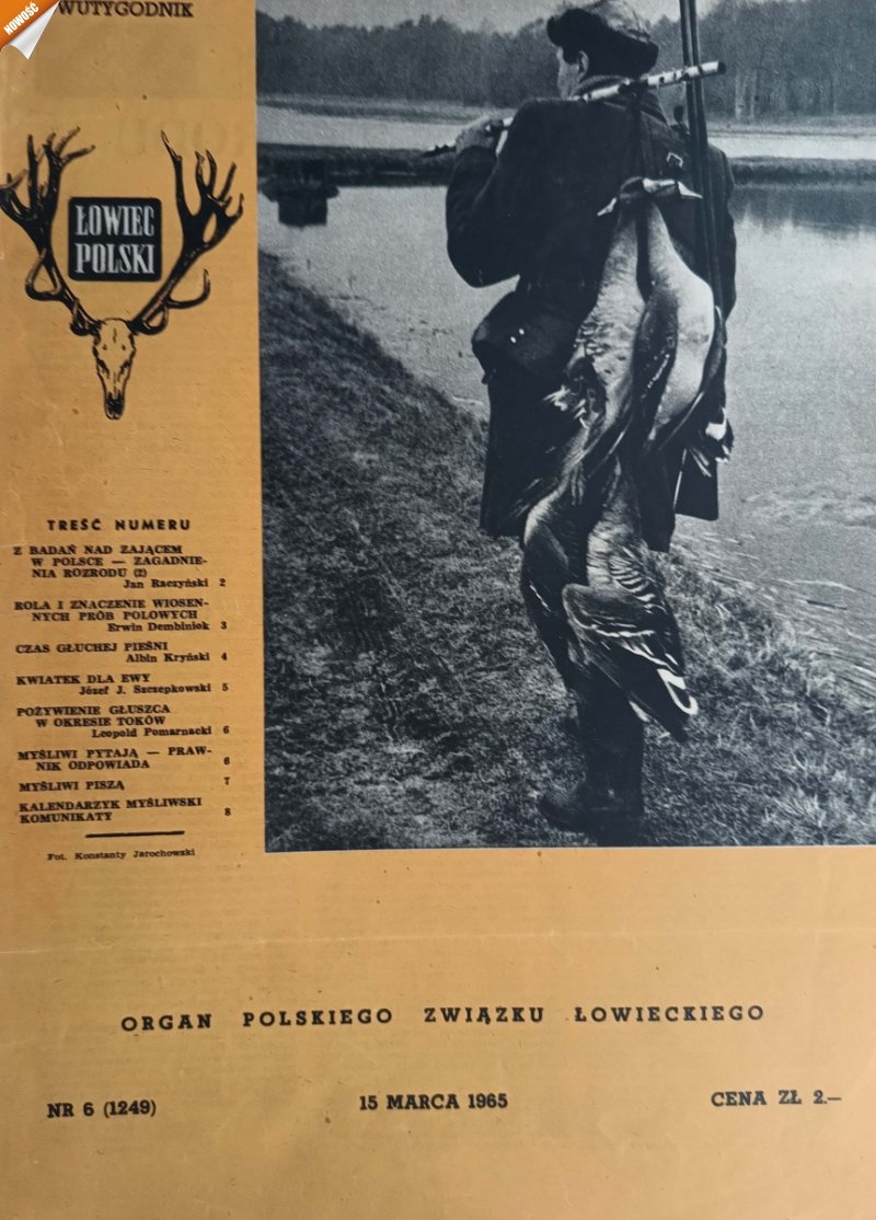 ŁOWIEC POLSKI NR 6/1965