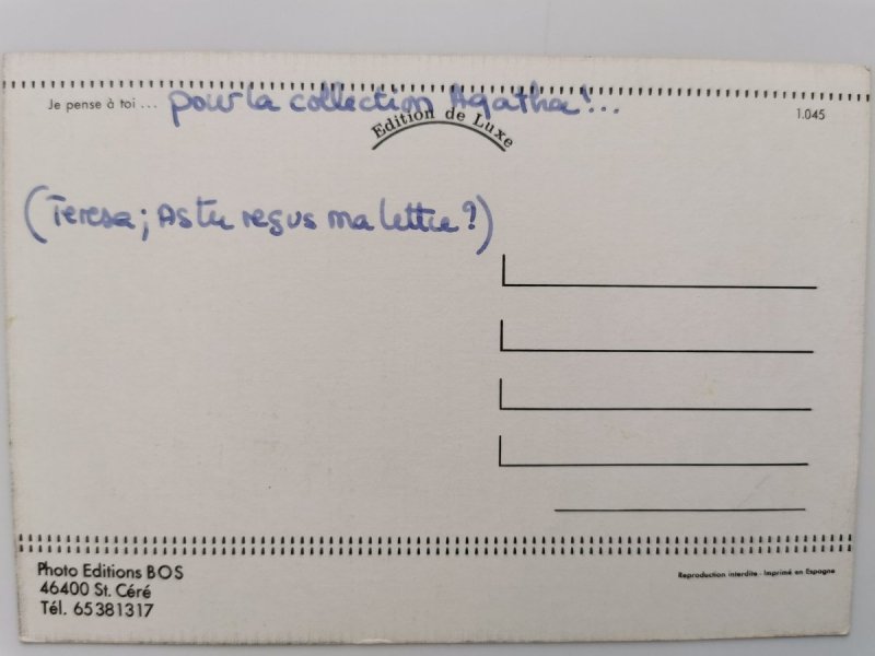 JE PENSE A TOI
