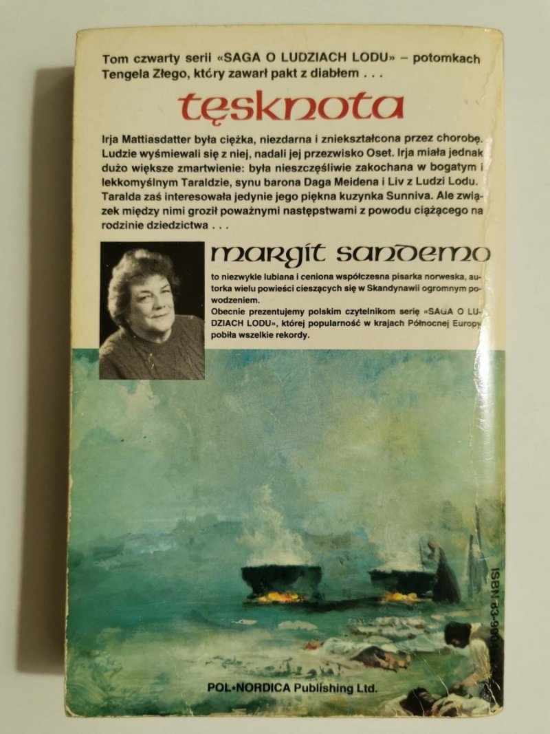 SAGA O LUDZIACH LODU TOM 4 Margit Sandemo 1992