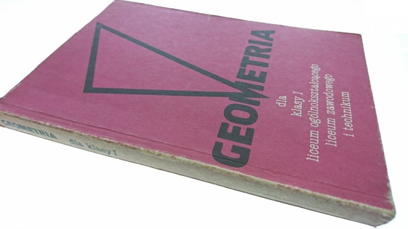 GEOMETRIA DLA KLASY I LO - Adam Łomnicki (1988)